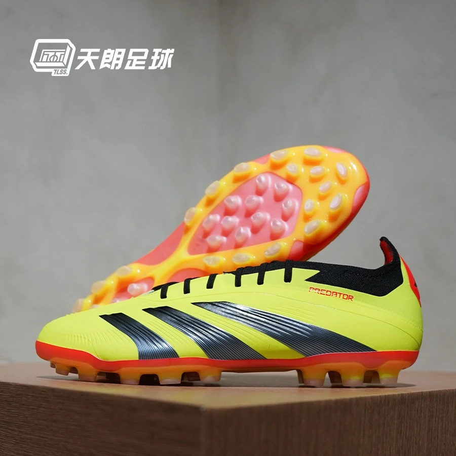 天朗足球阿迪达斯PREDATOR猎鹰ELITE高端2G/3G人草AG足球鞋IF3207