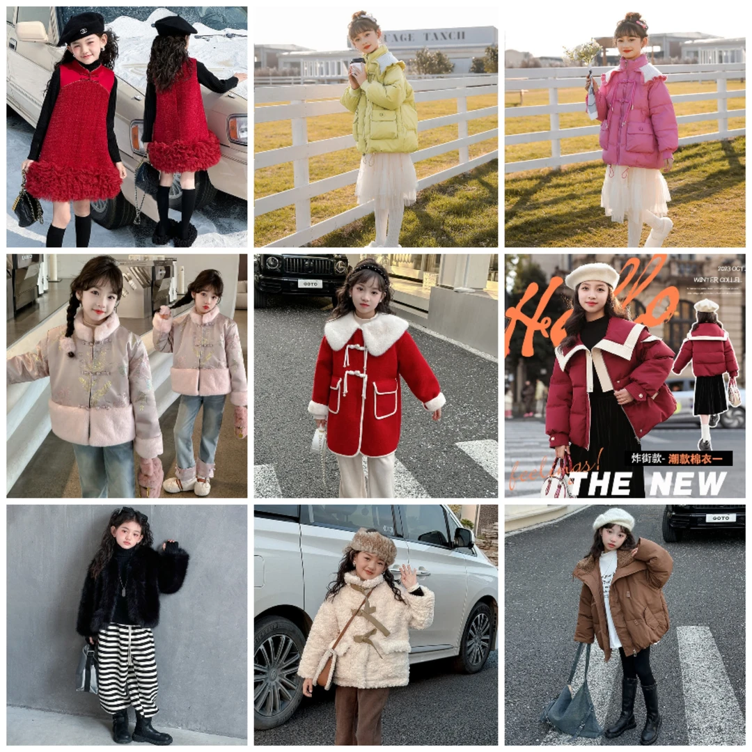 编码【A576-A650】丫丫童装中大童秋冬新款洋气上新时款尚休闲套装