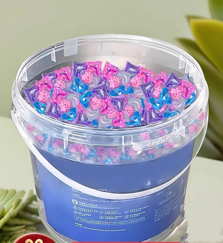 【2大桶140颗】茉莉花香五合一洗衣凝珠强力去污持久留香浓缩柔顺