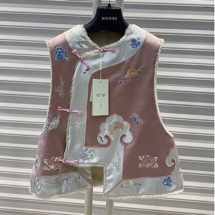 （粉丝福利）新款马甲冬季双面穿水貂年轻款轻奢