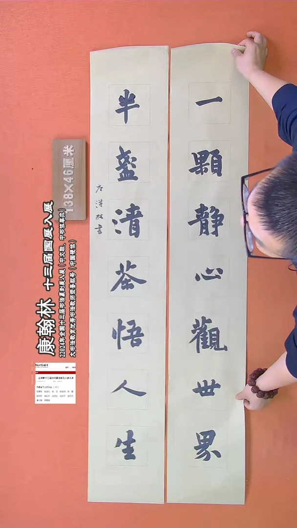 【闪购商品】书法490康汉林书法作品