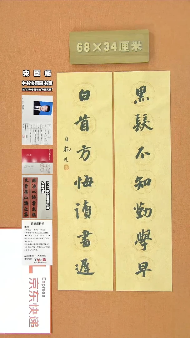 【闪购商品】书法42国展书家宋臣杨