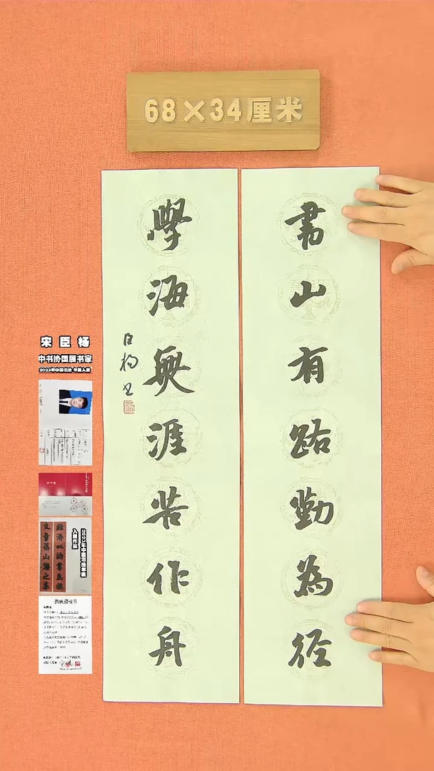 【闪购商品】书法447国展书家宋臣杨书法作品