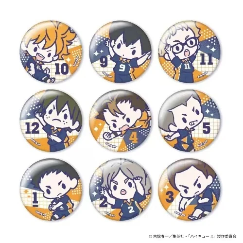 【日谷】SHUEISHA 排球少年 乌野 音驹 豆豆眼吧唧 盲盒