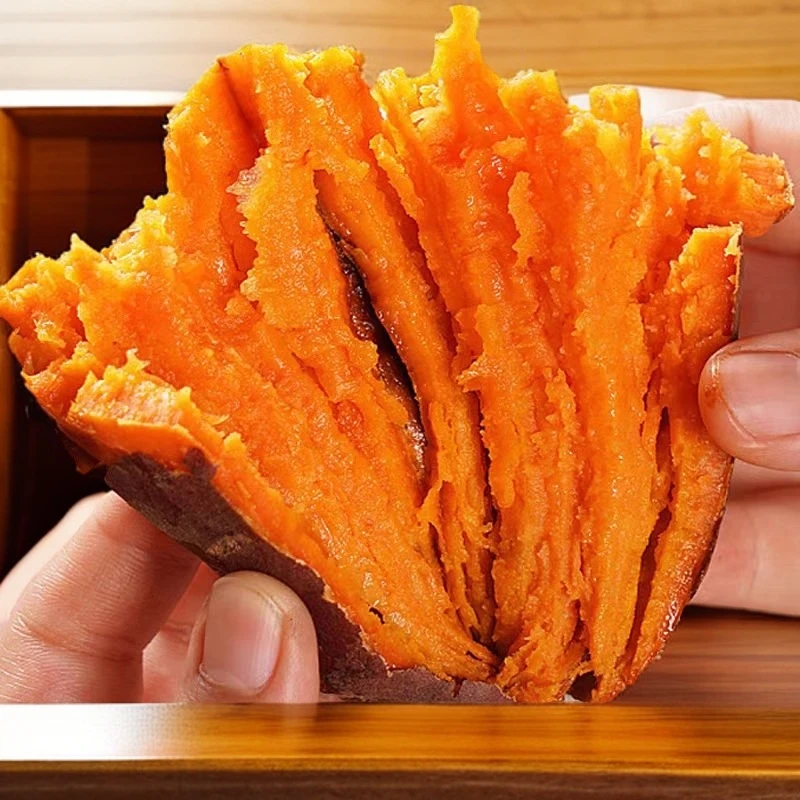 山东正宗烟薯25小果新鲜采摘软糯香甜