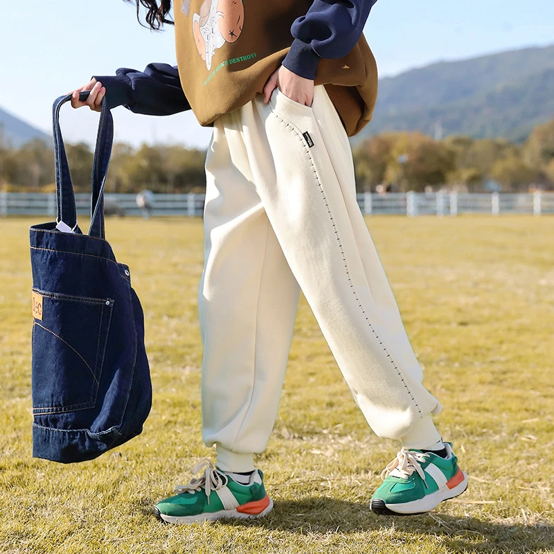 《童装品牌断码清仓直播》女童运动裤春装女孩休闲卫裤22648