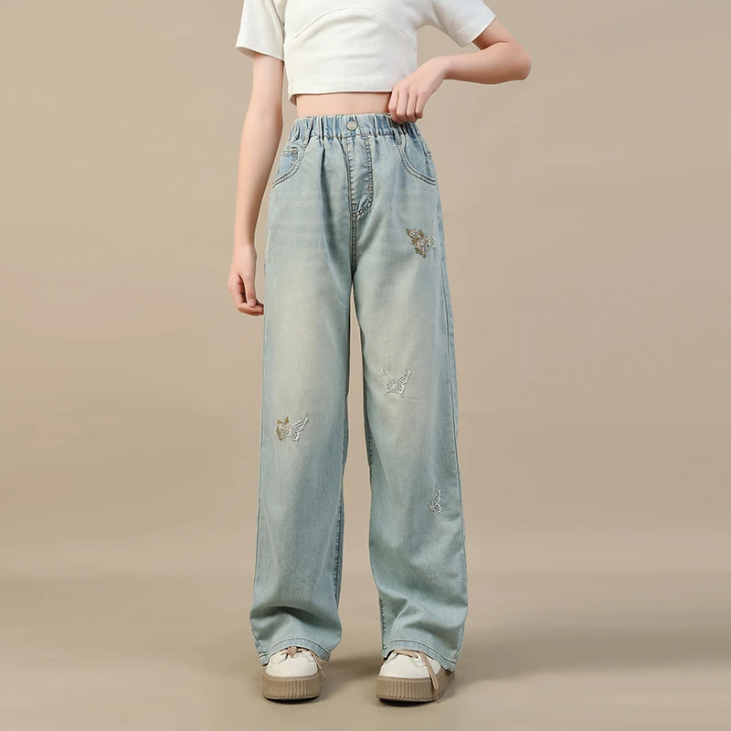 《童装品牌断码清仓直播》24368女童夏季薄款裤子