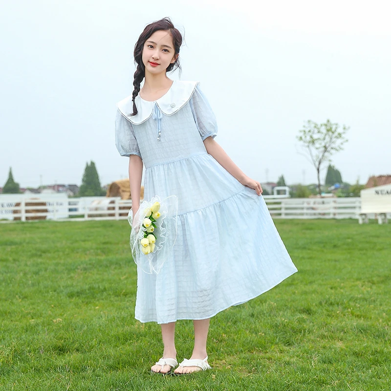 《童装品牌断码清仓直播》女童夏季连衣裙24444