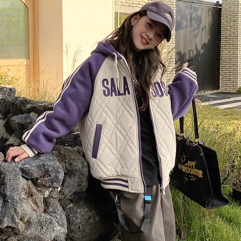 女童棉服冬季加厚外套2025新款中大儿童时髦洋气女孩冬装加厚保暖