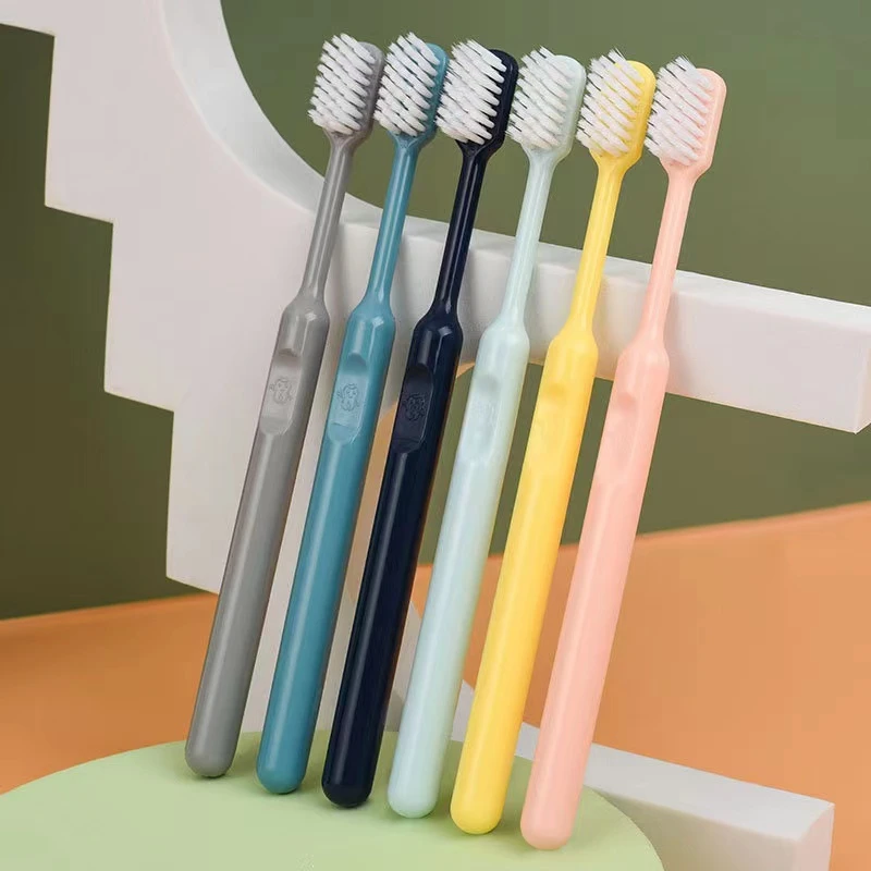 牙刷软毛高档家用18支装颜色随机