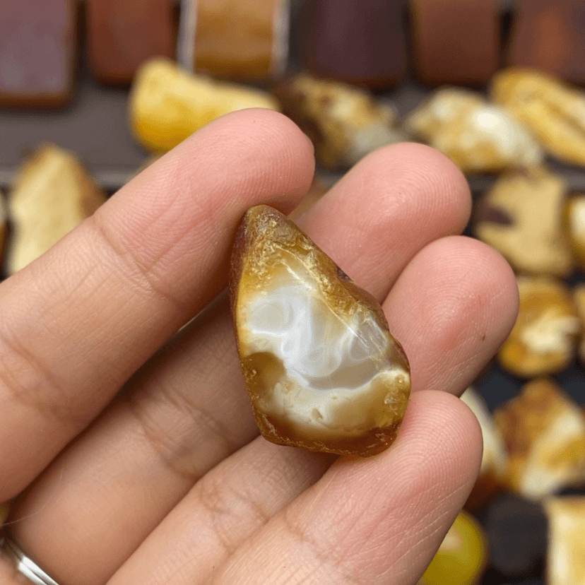 【闪购商品】定制琥珀未镶嵌根****来