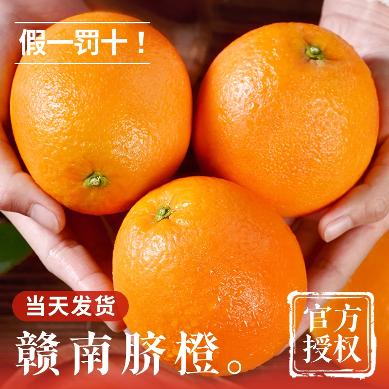正宗江西赣南脐橙新鲜水果应当季整箱官方直发正宗源产地直销橙子