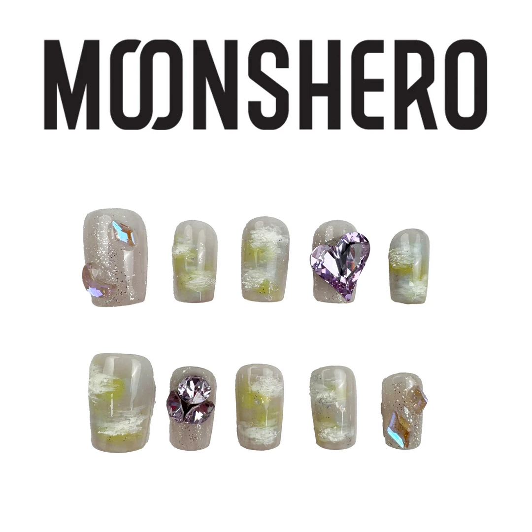 MOONSHERO/梦栖泺纯手工穿戴甲——预售 涟漪 MY240262