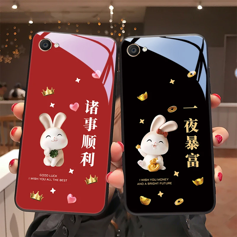 一夜暴富vivox9s手机壳x9plus玻璃x9防摔x9splus个性新年女款情侣