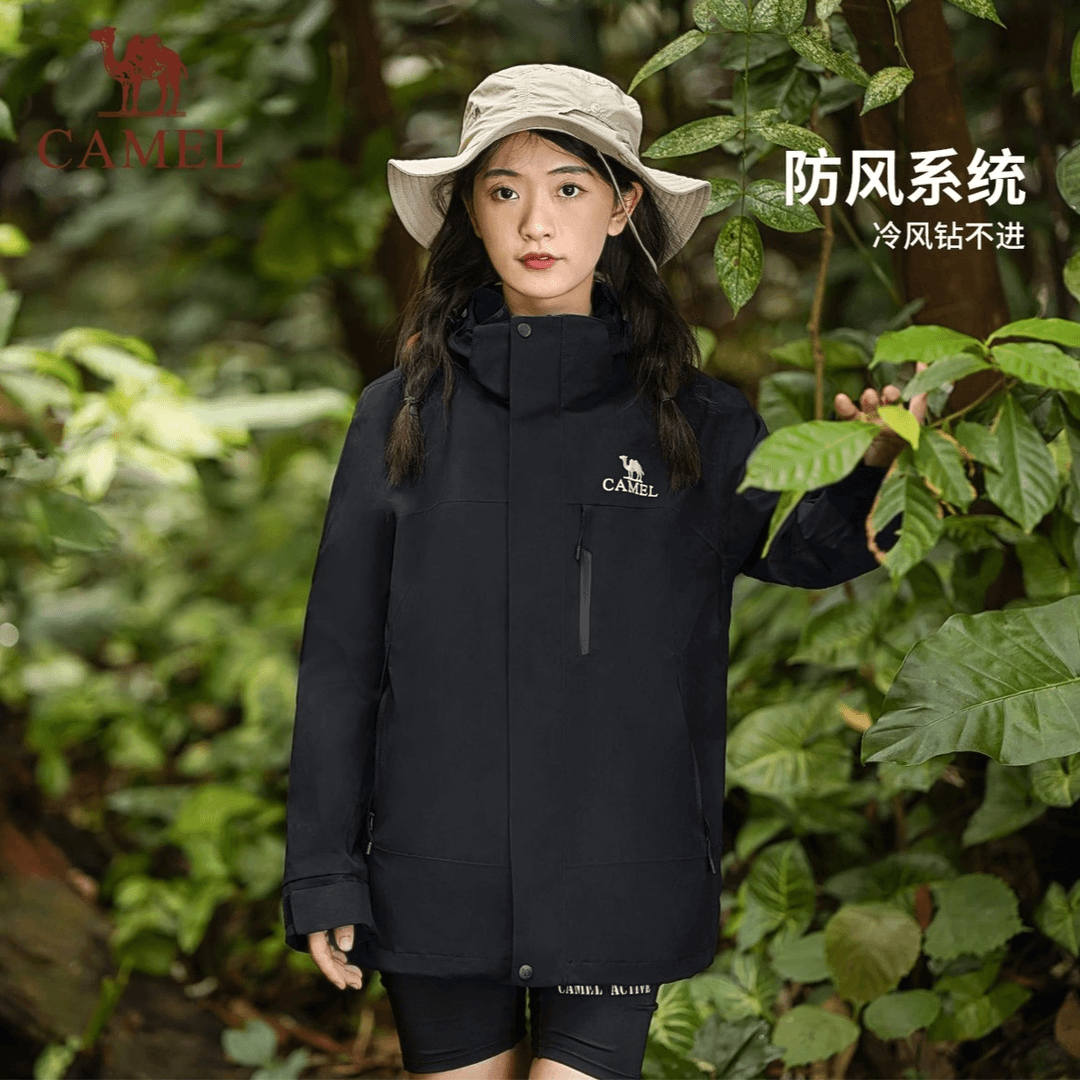 【川西旅游】冲锋衣男女三合一2023新款户外登山服装外套R005
