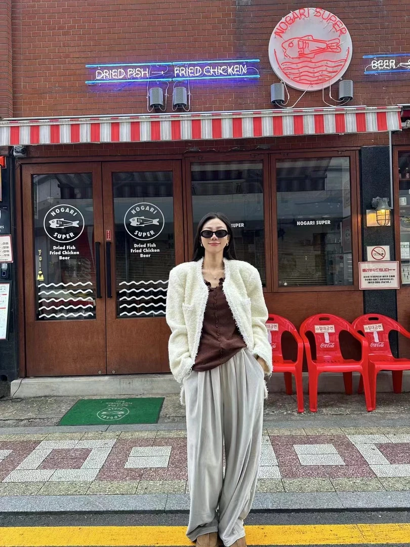 潮流加绒重磅秋冬卫裤no退no换