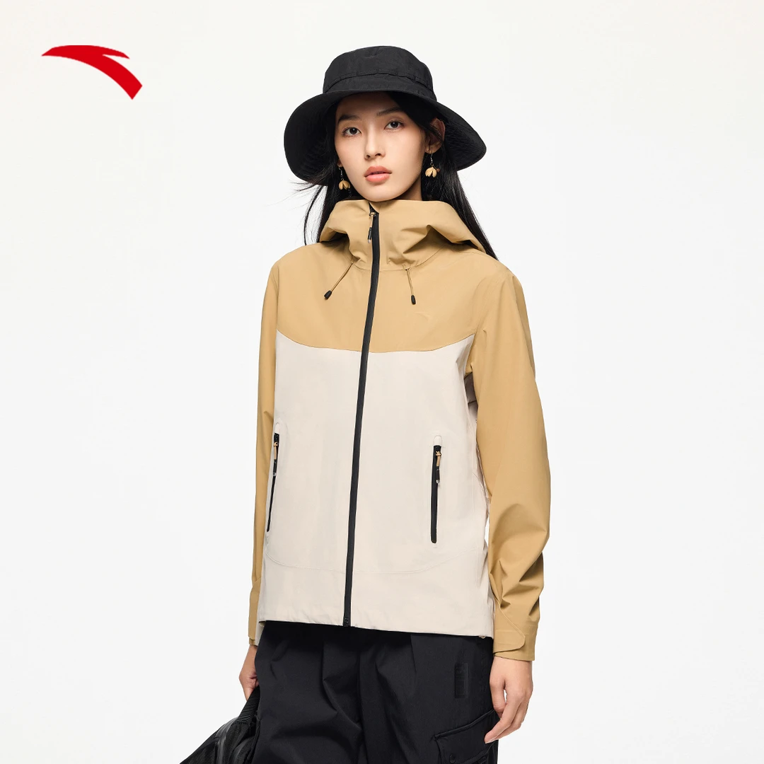 安踏×中国国家地理丨风暴甲女子户外登山防暴雨冲锋衣162446601