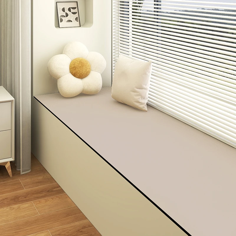 2024飘窗垫四季通用主卧皮革阳台可裁剪榻榻米支持定制卧室垫子