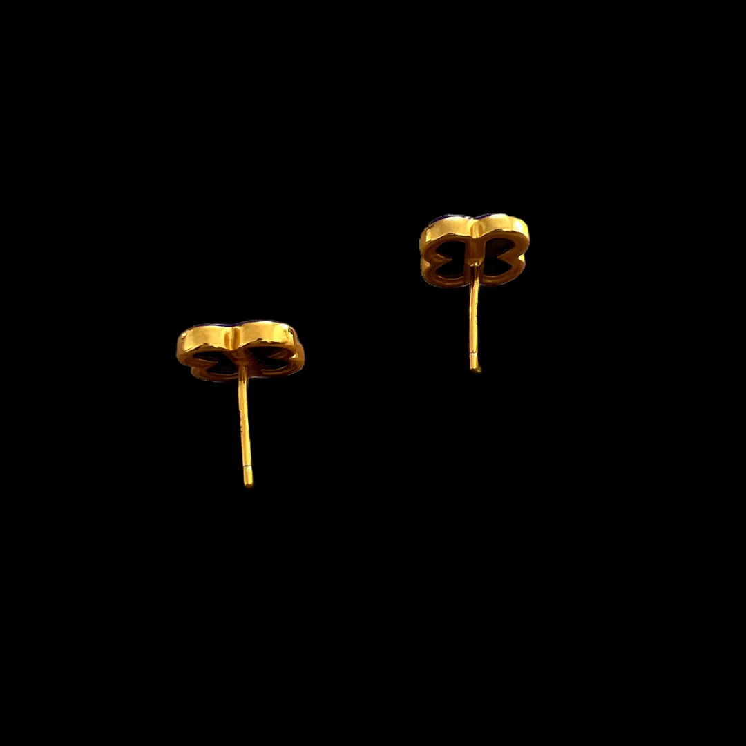 V1262青金石耳钉（孤品）、