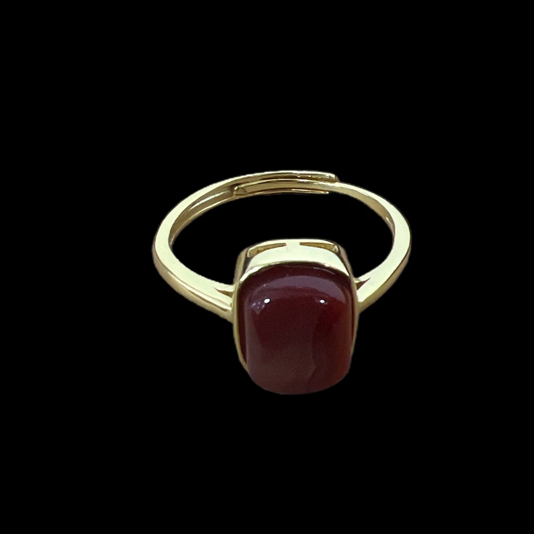 V2897南红戒指孤品