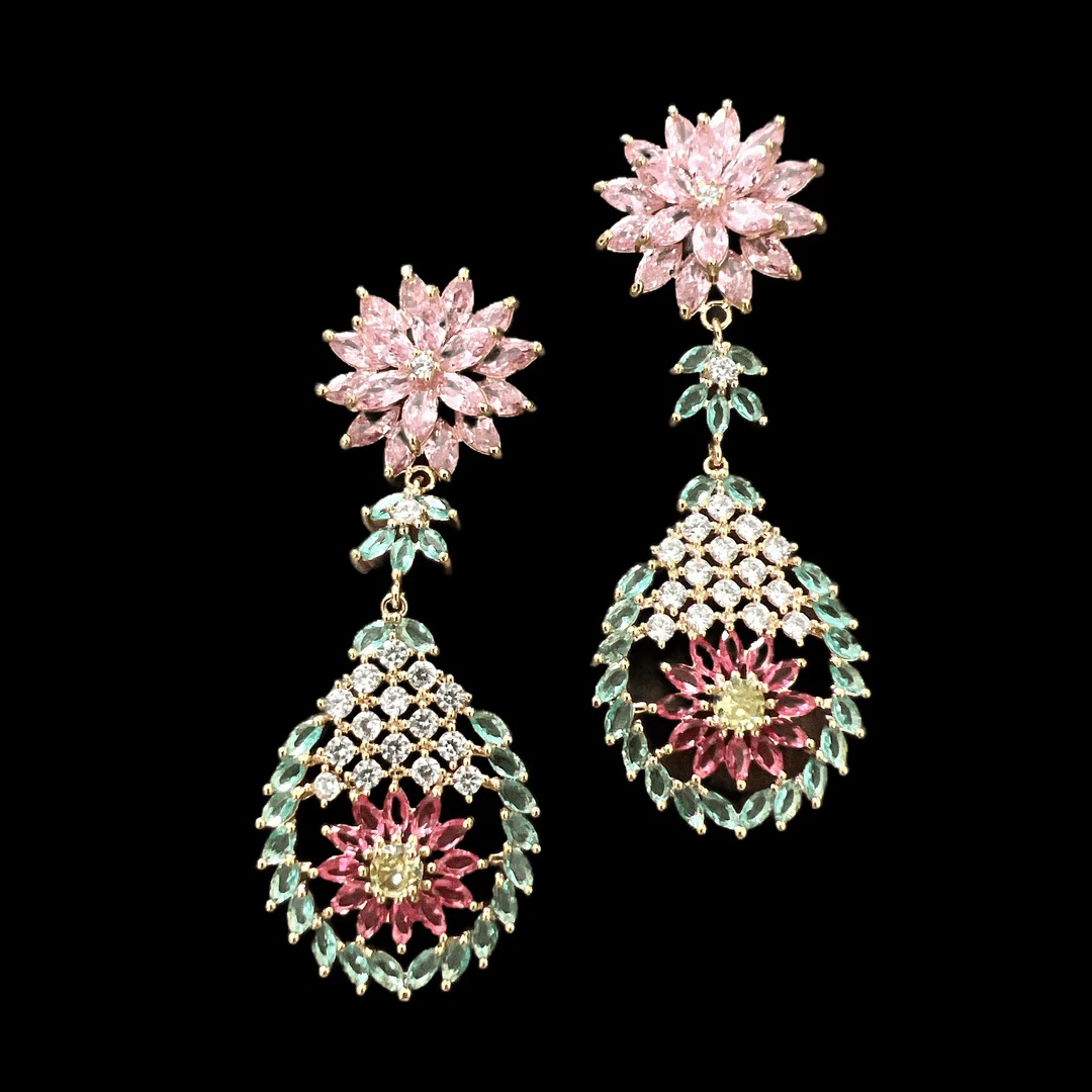 铜合金耳饰 F3789气质时尚耳环