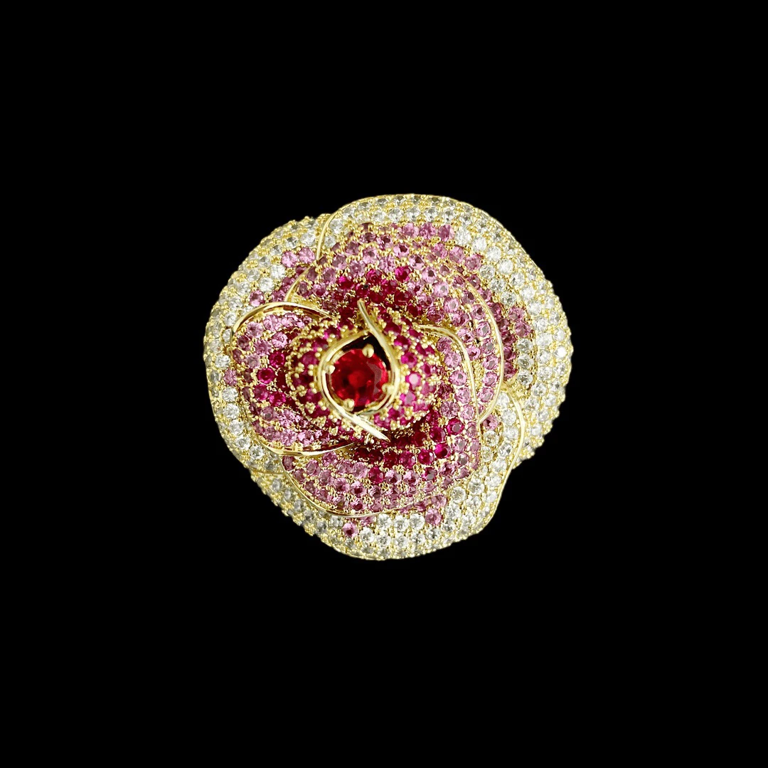 铜合金胸针 200734精致轻奢胸针孤品