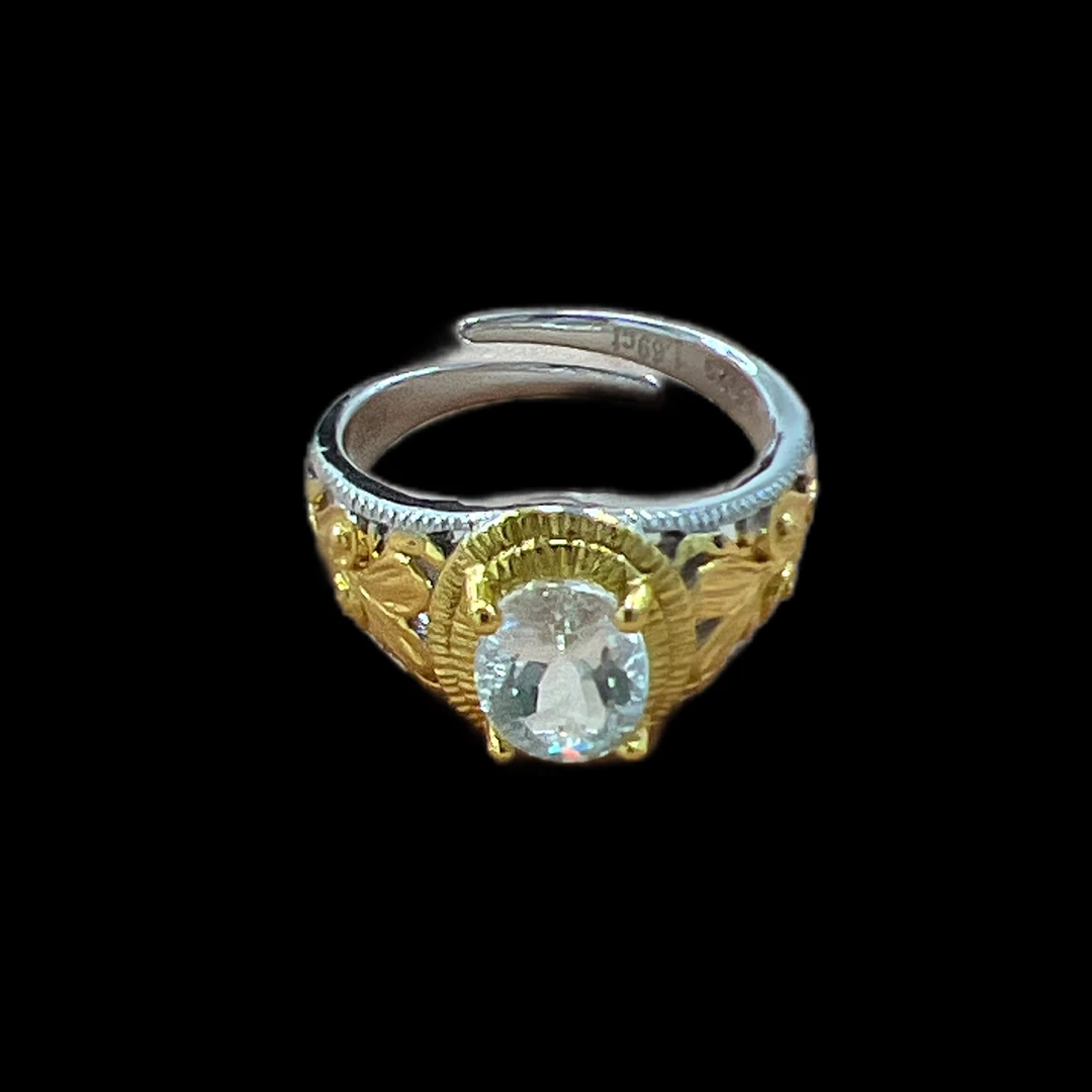 925银戒指 V866老意大利工艺简约大方戒指孤品”