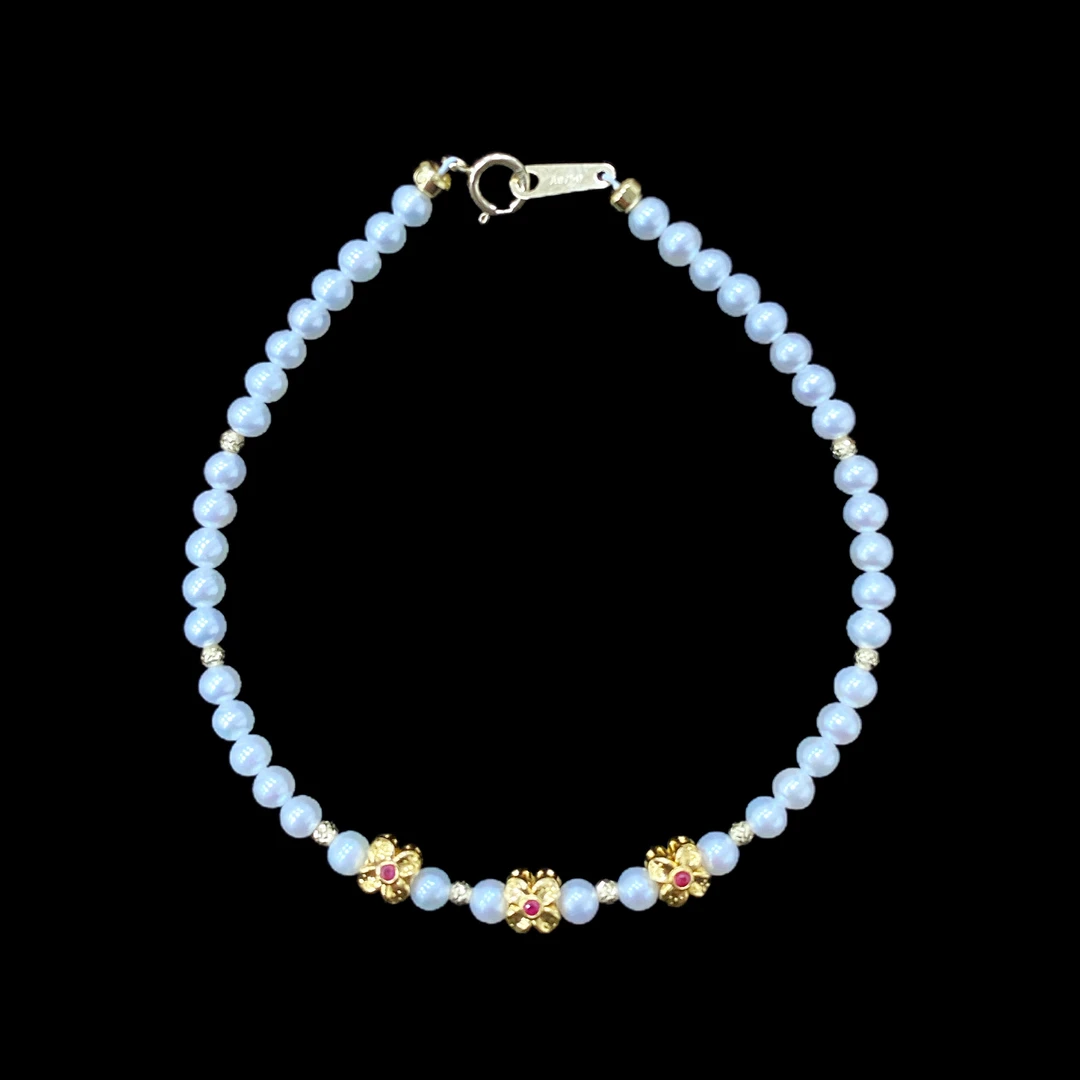 V2274珍珠手链18K孤品.