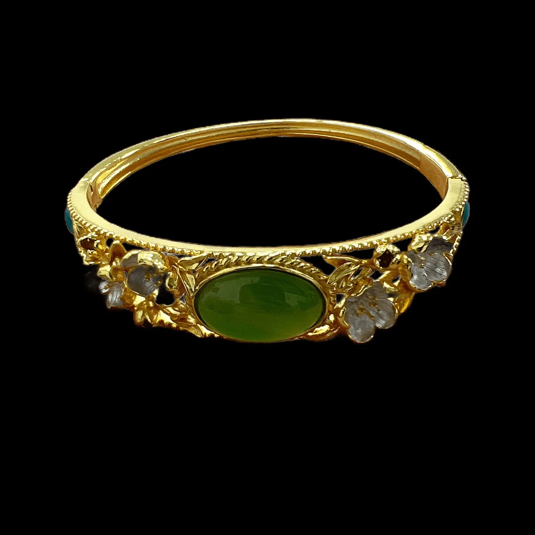 F4012 和田玉手镯 孤品