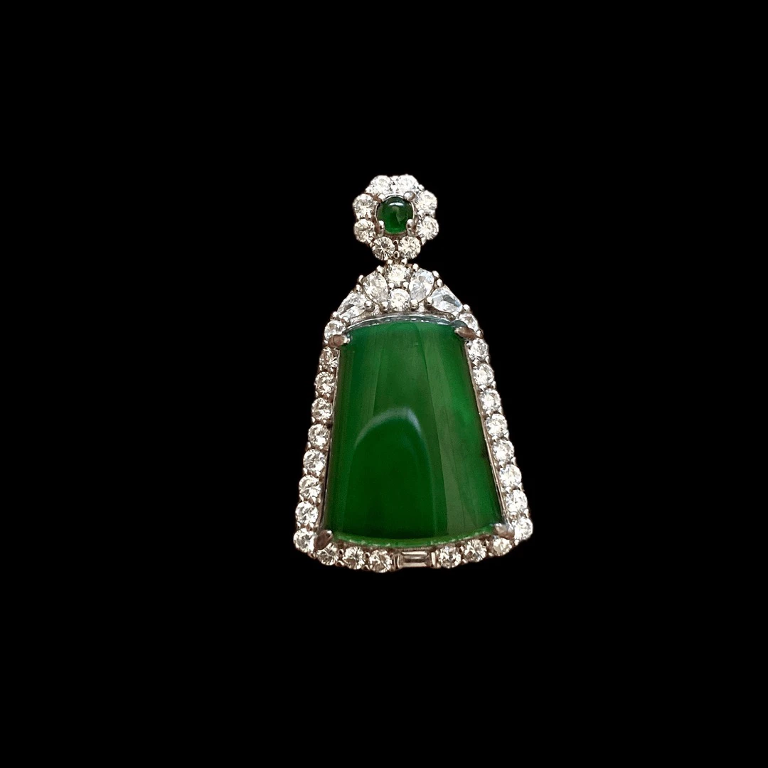 F2659翡翠吊坠孤品”