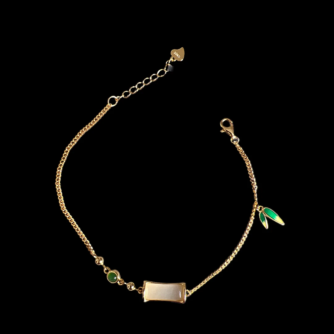 V3376和田玉手链孤品