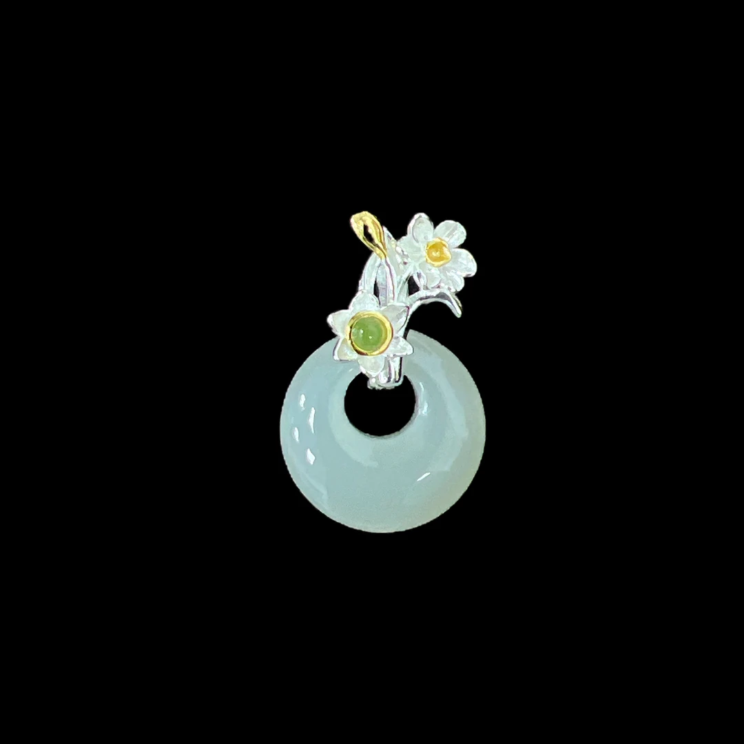 V3192和田玉吊坠（多样性发一）