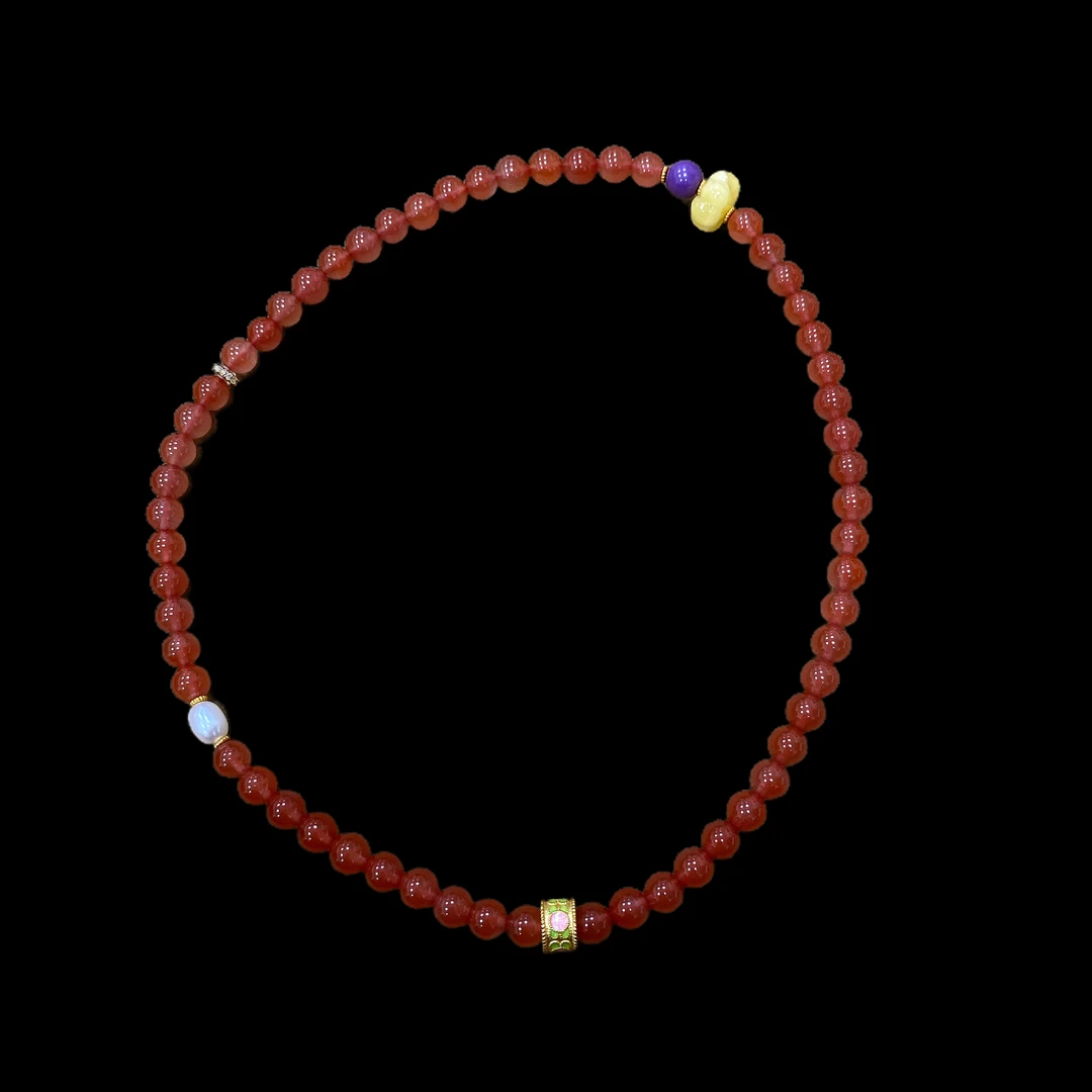 V4123南红项链孤品