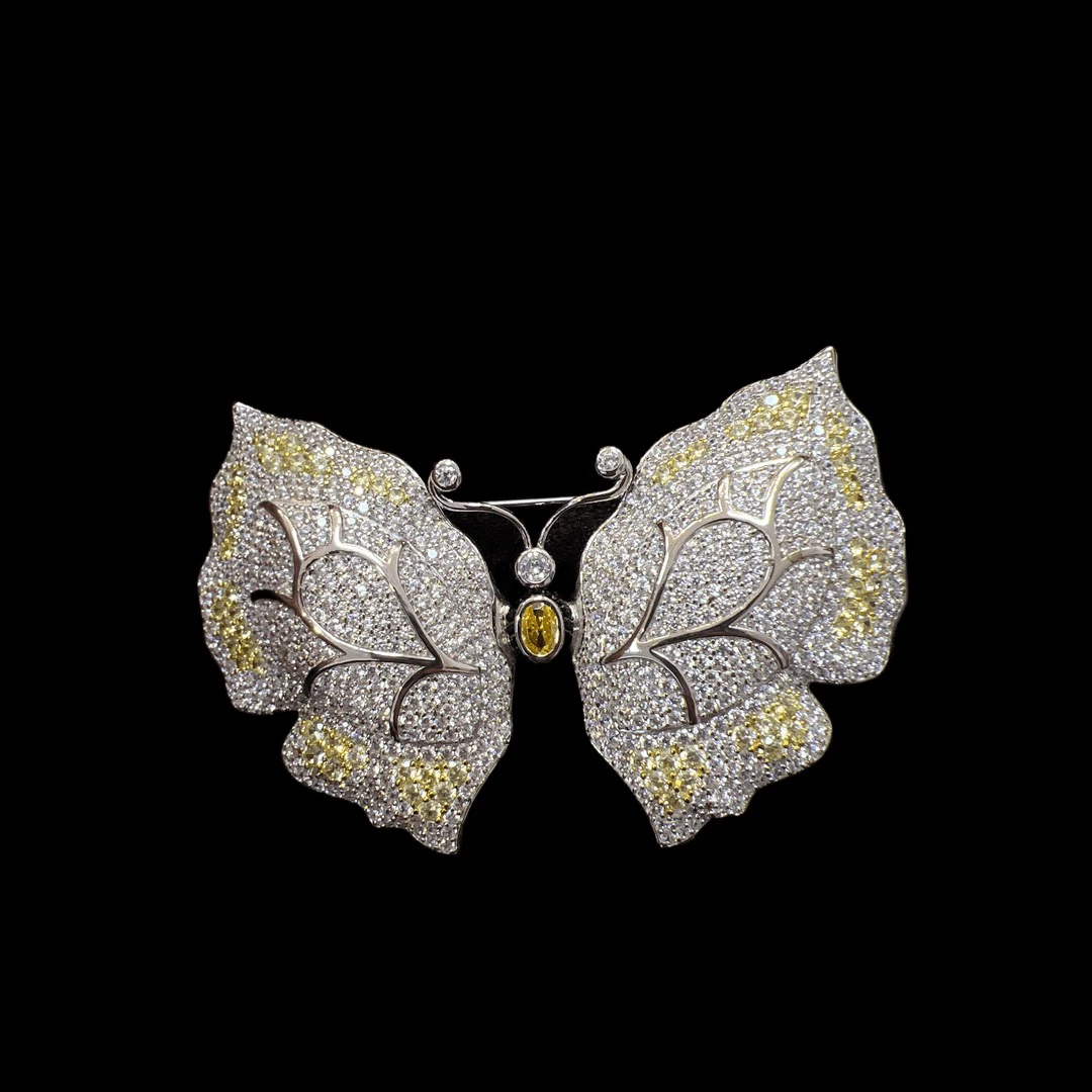 925银胸针 F2600手工制作孤品胸针～