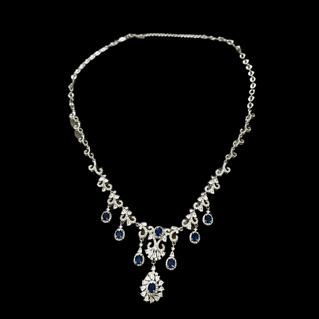 坠链均925银 200878时尚轻奢项链