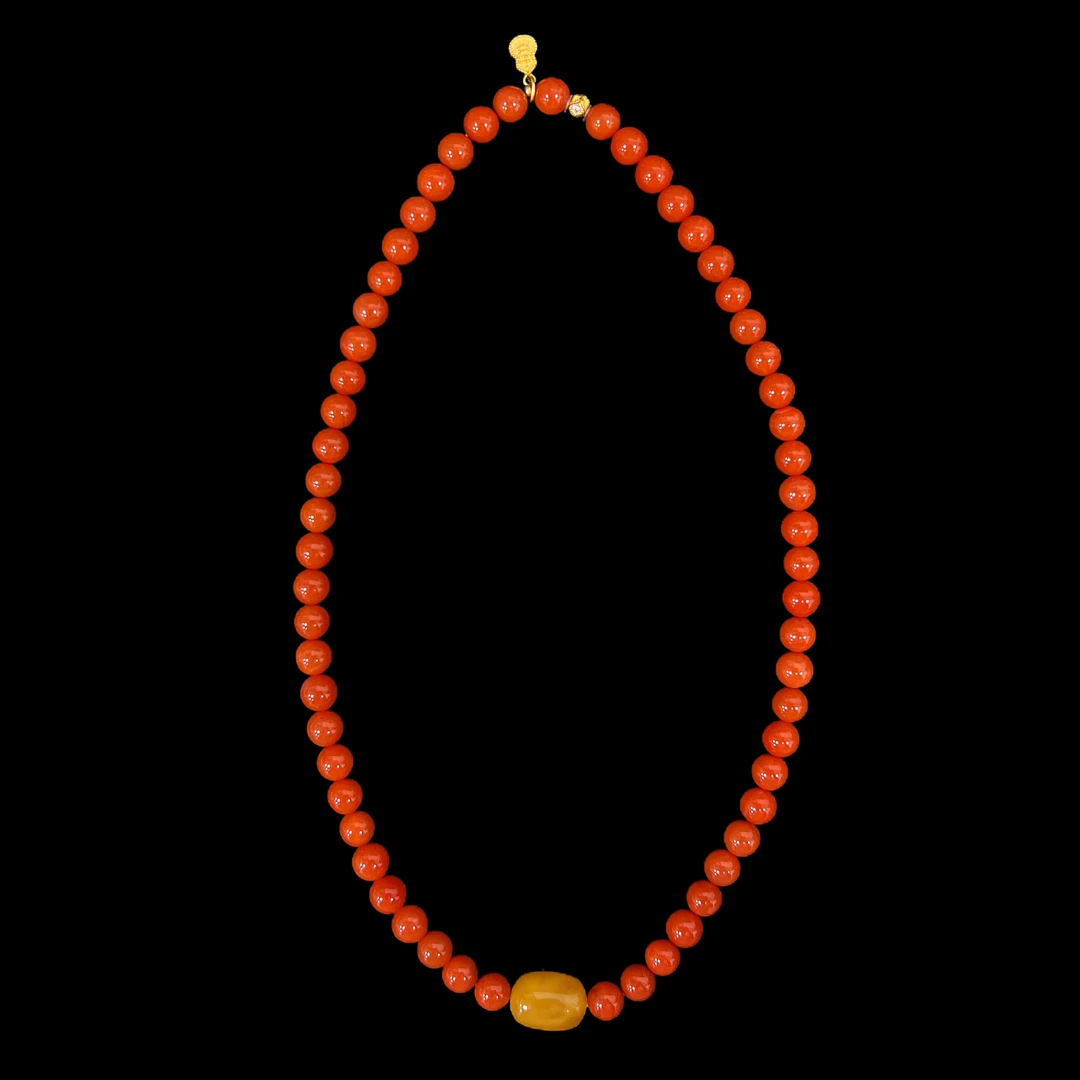 V4167南红项链孤品