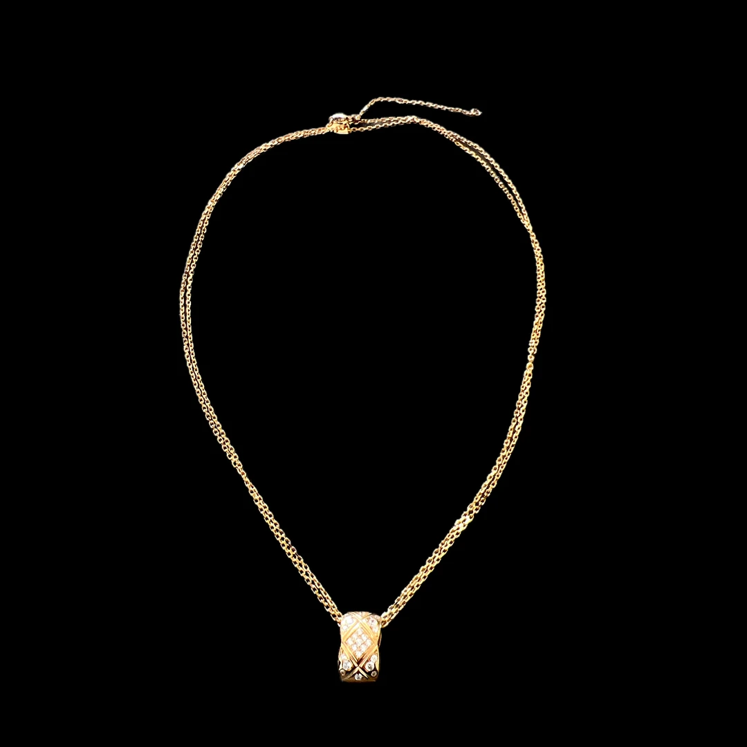 坠链均925银 V2126时尚气质优雅项链