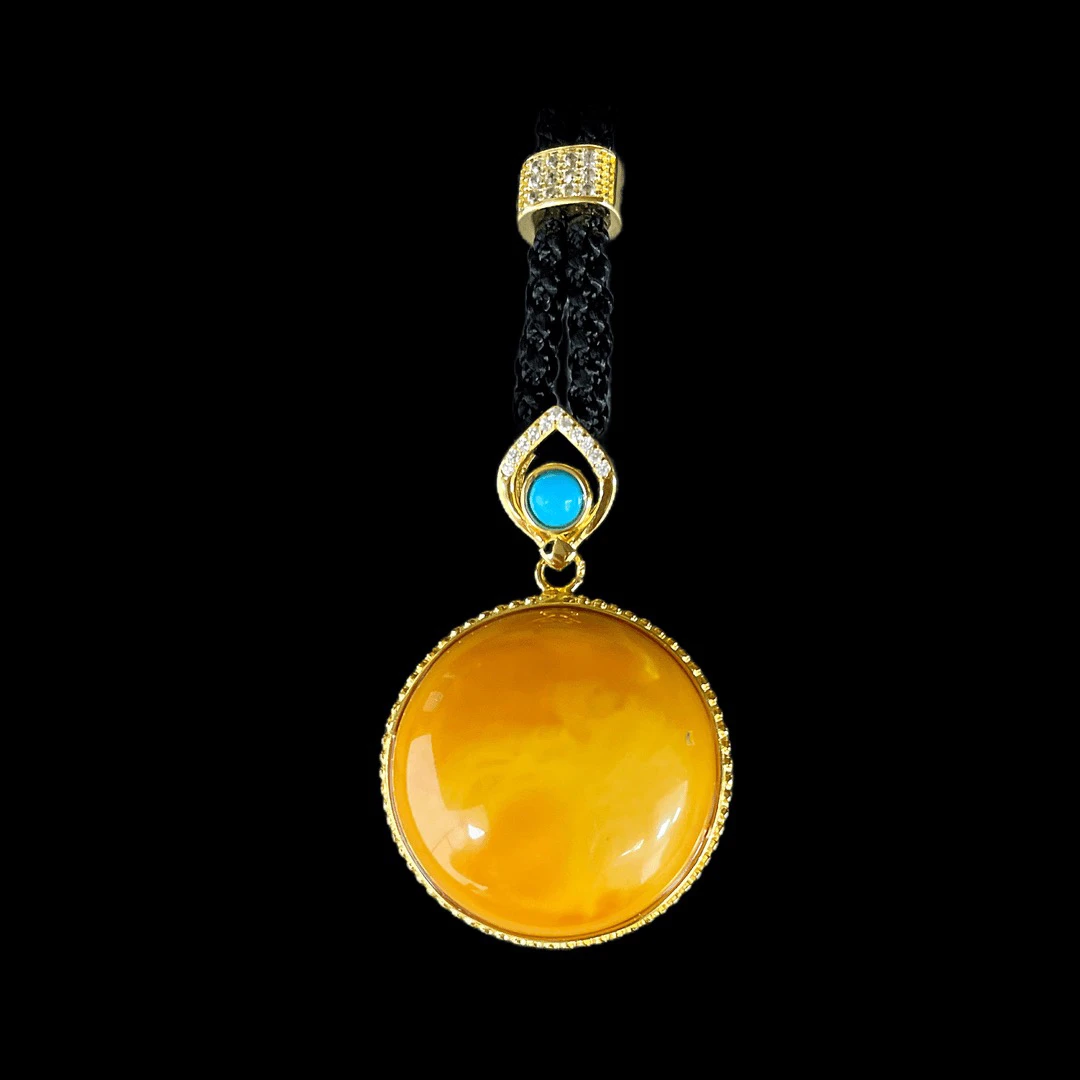 V2532 蜜蜡吊坠孤品