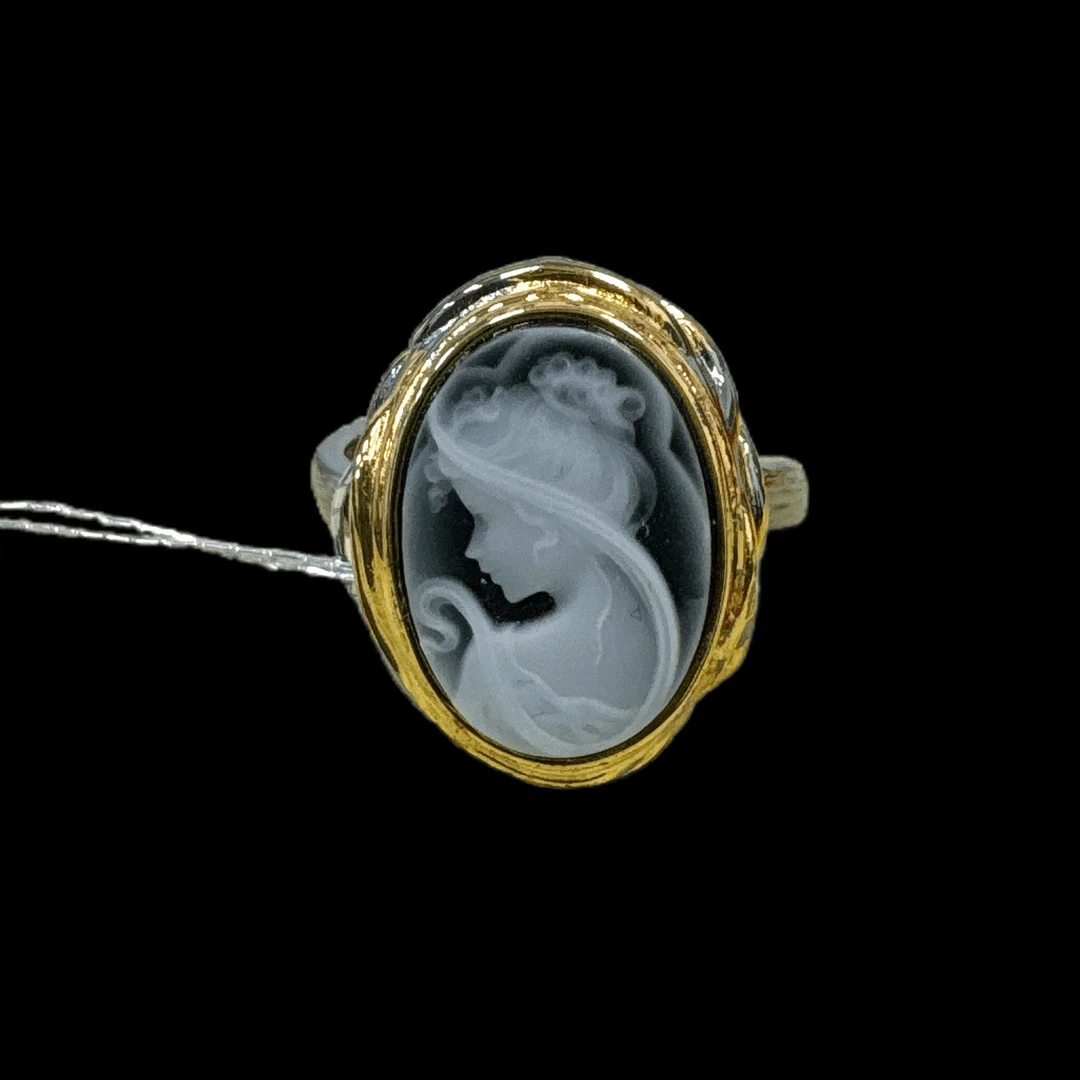 925银戒指 F4072 老意大利工艺手工制作戒指孤品。