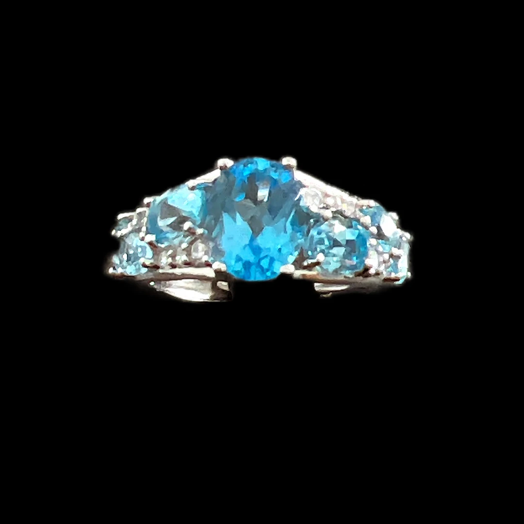 925银戒指 F5476时尚气质戒指、孤品