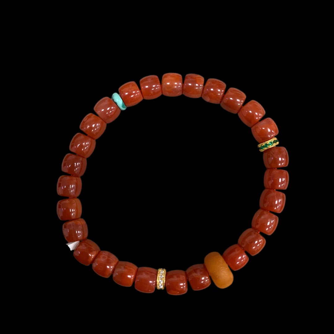 V4447南红手串孤品