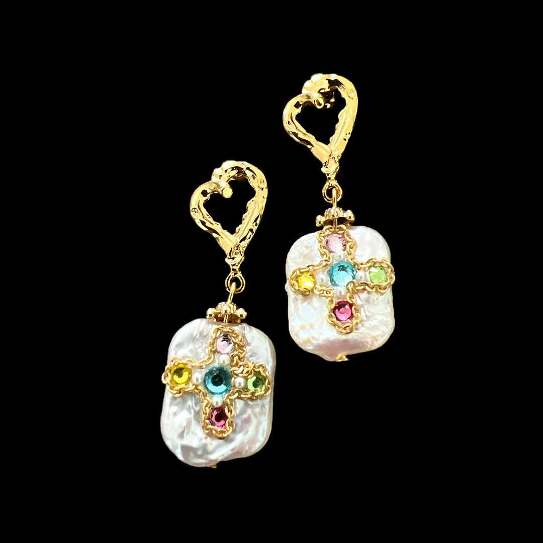 铜合金耳饰 F3600时尚轻奢耳环