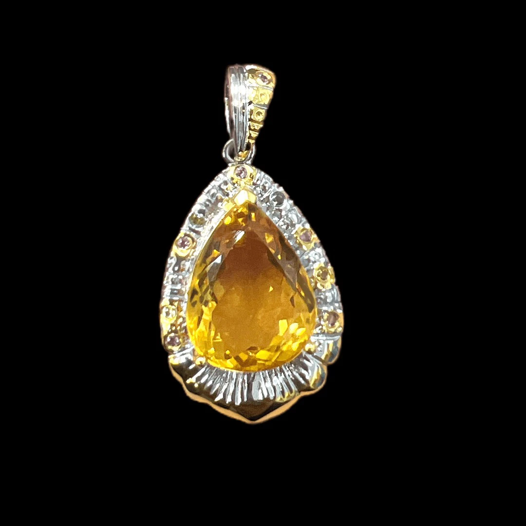 吊坠925银 F5793 老意大利工艺手工制作吊坠孤品。