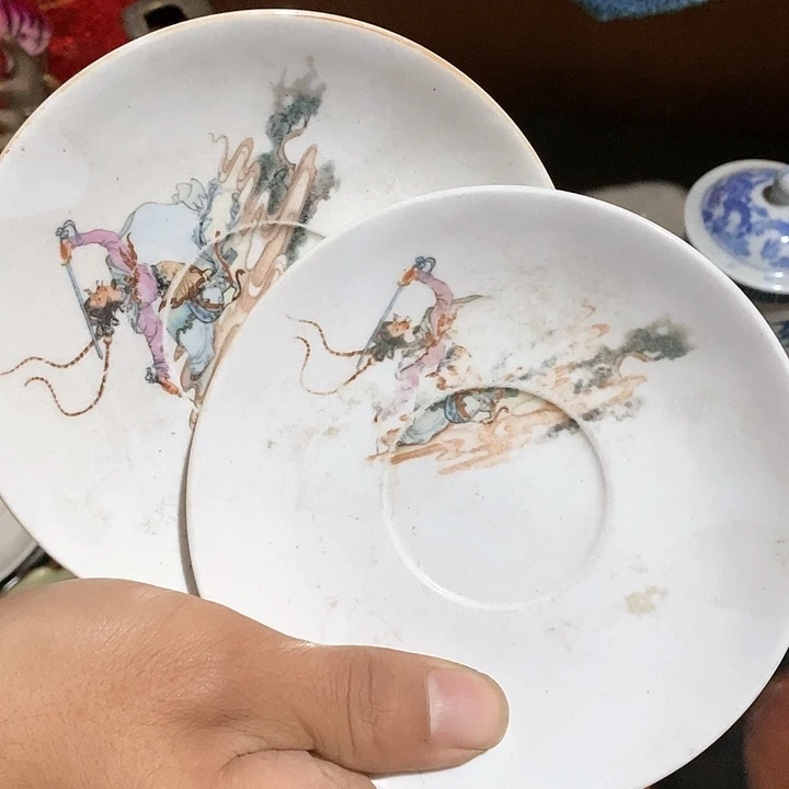 摆件川**竹陶瓷工艺品摆件