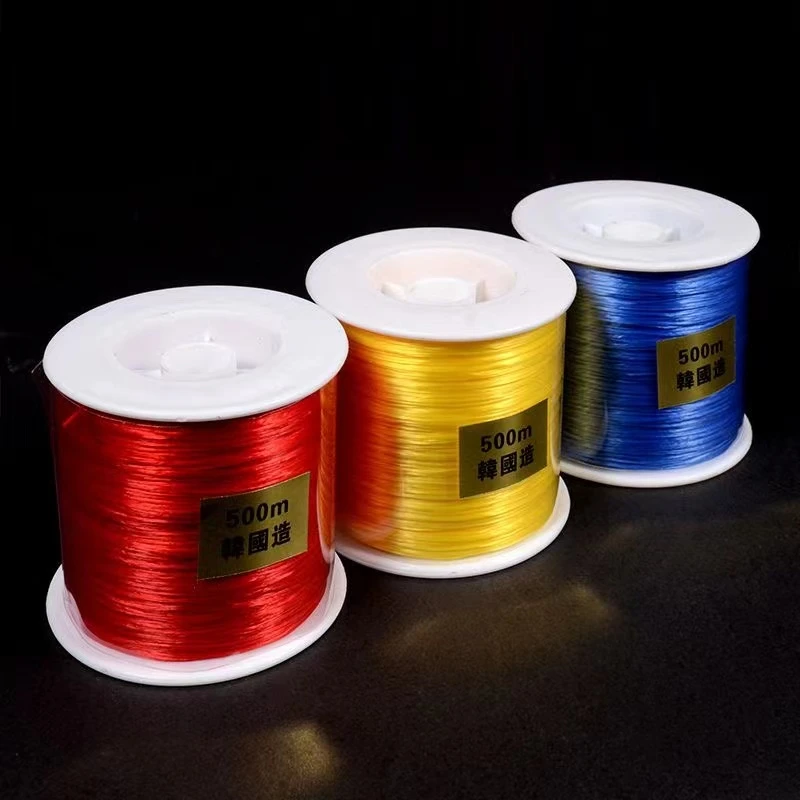 韩国原装进口500米乳胶弹力线通用款串珠线杜克线手串弹力线