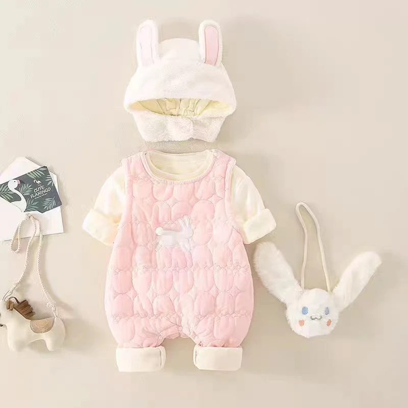 四件套连体哈衣爬服