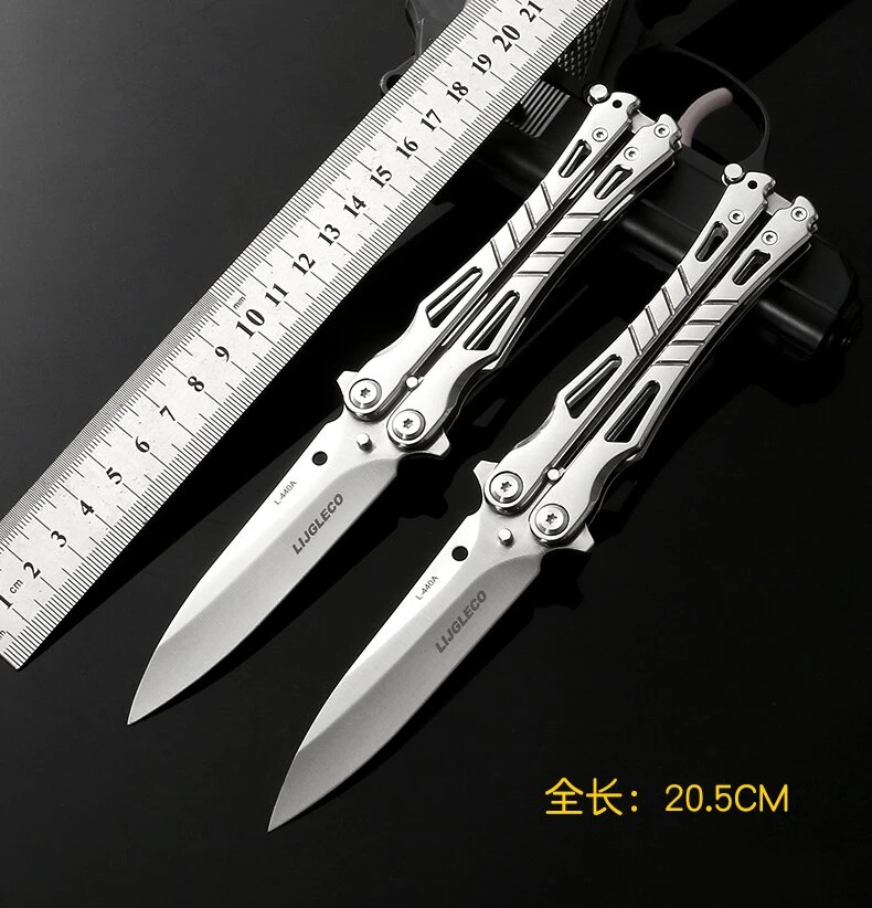 升级款全新款蝴蝶高颜值训练折叠工具CSGO周边游戏练习未开刃工具