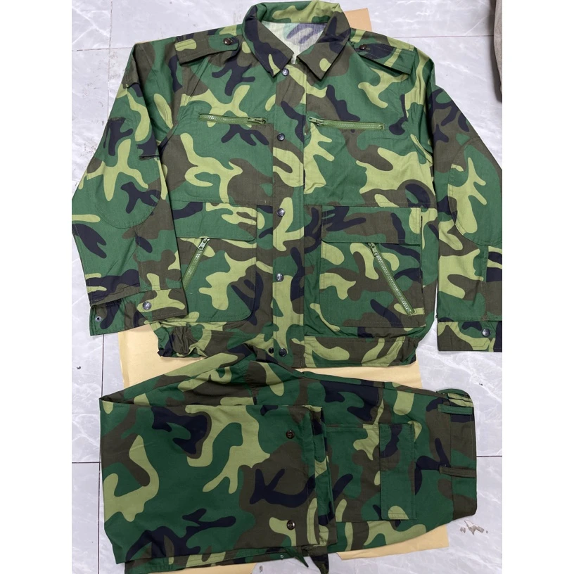 库存老货工作迷彩服套装衣服裤子套装夏装户外休闲服大口袋工作服