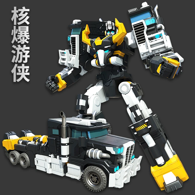 托宝战士核爆游侠儿童汽车模型男孩仿真变形玩具原子爆弹礼物生日