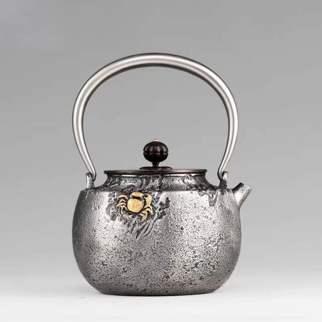 砂铁壶纯手工无涂层家用煮水铁壶铸铁壶烧水泡茶壶茶具
